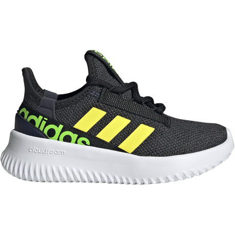 adidas Kaptir 2.0 Kids Running Sneakers with Yellow Stripes