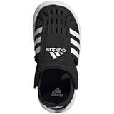 adidas Kids Water Sandal in Black and White
