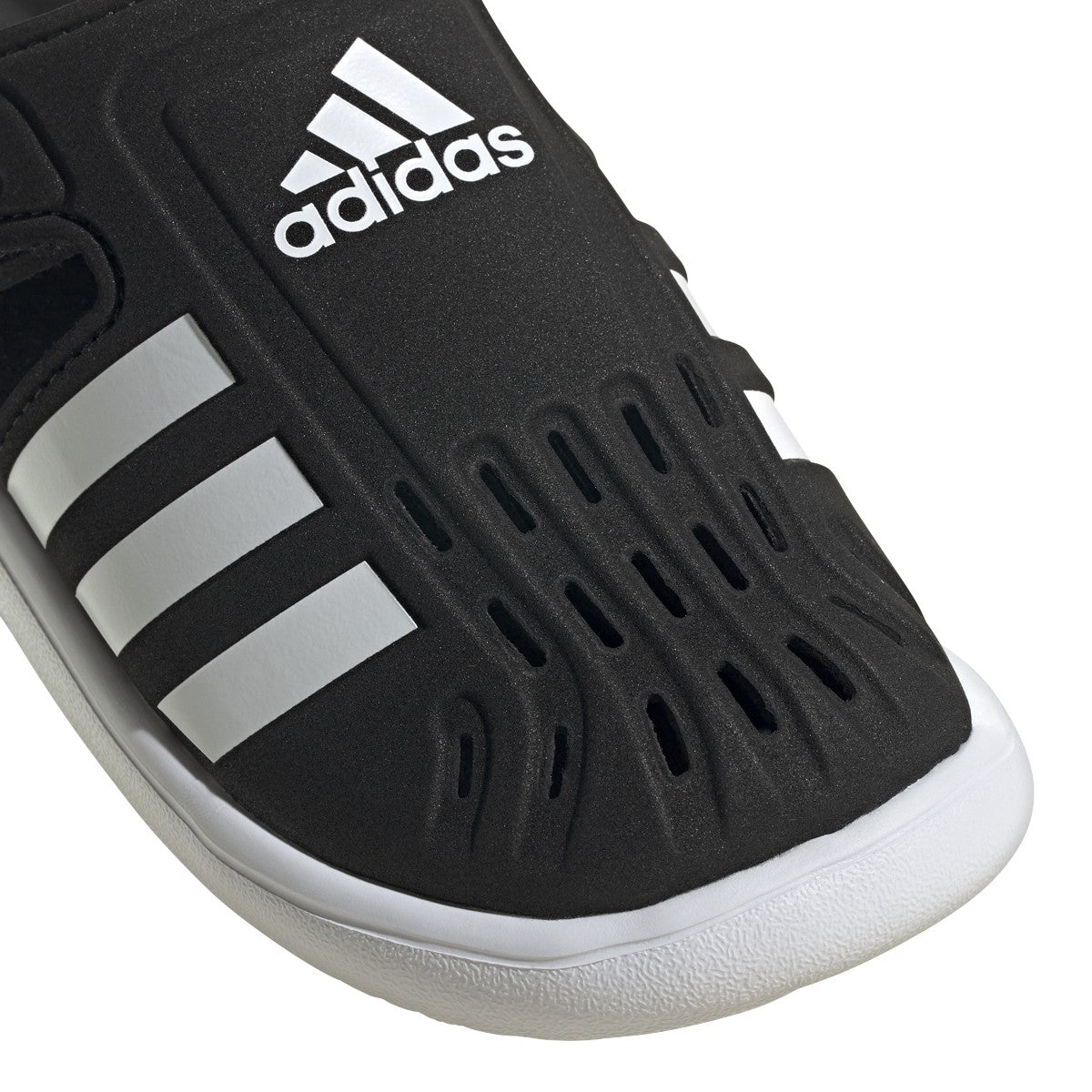adidas Kids Water Sandal in Black and White
