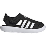 adidas Kids Water Sandal in Black and White