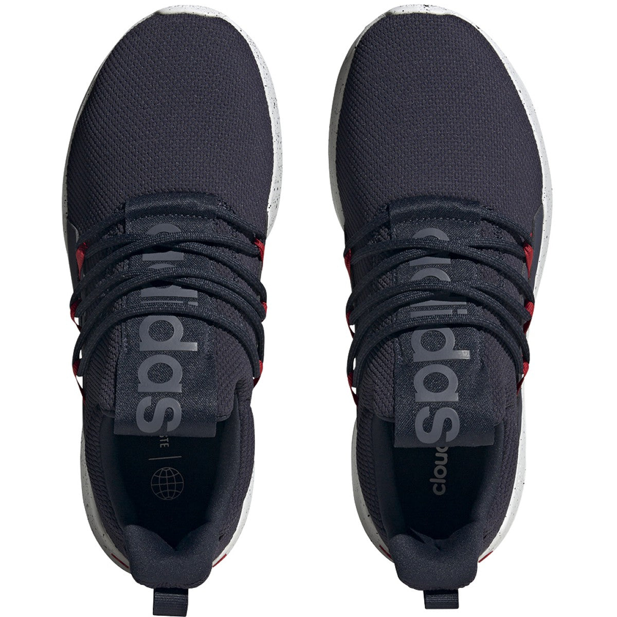 adidas Lite Racer Adapt 5 Wide Mens Running Shoes in Legend Ink
