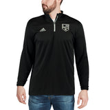 adidas Los Angeles Kings 1/4 Zip Pullover Top - Men's Hockey