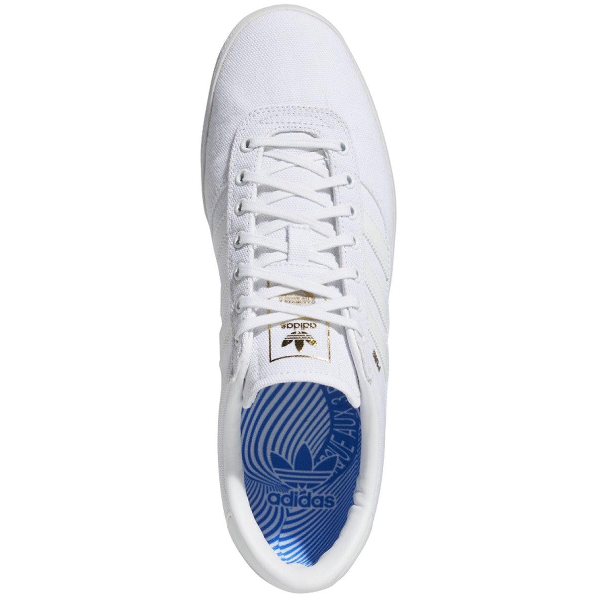 adidas Lucas Puig Mens Skateboarding Indoor Shoes in White