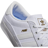 adidas Lucas Puig Mens Skateboarding Indoor Shoes in White