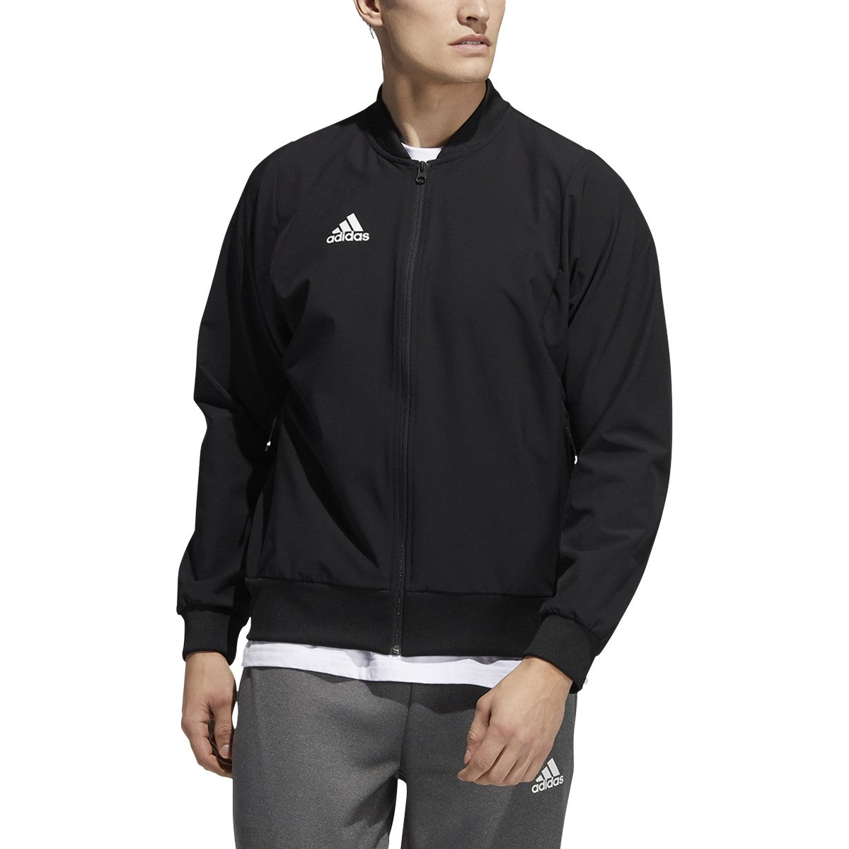 adidas Mens Sideline 21 Woven Bomber Jacket