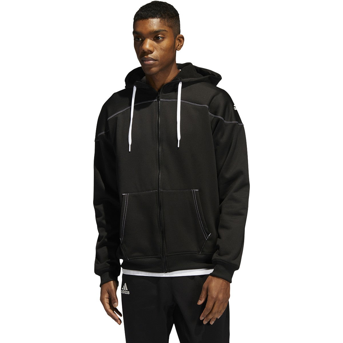 adidas Stadium Mens Full Zip Hoodie