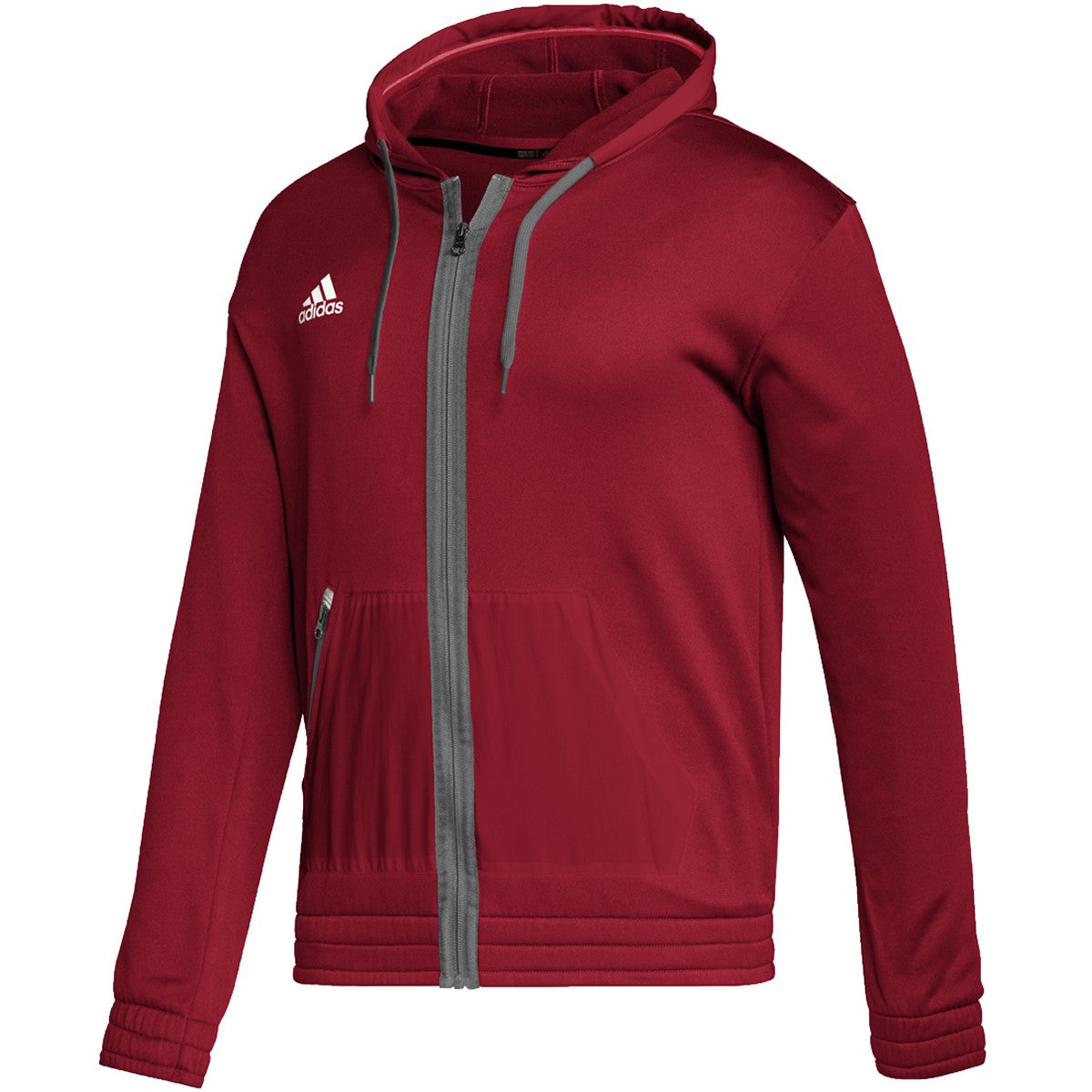 adidas Mens Team Issue Full Zip Hoodie
