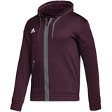 adidas Mens Team Issue Full Zip Hoodie