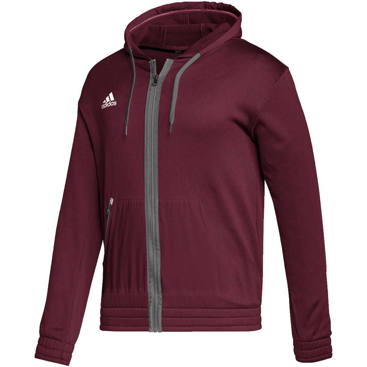 adidas Mens Team Issue Full Zip Hoodie