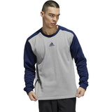 adidas Mens Team Issue Long Sleeve Crew Shirt