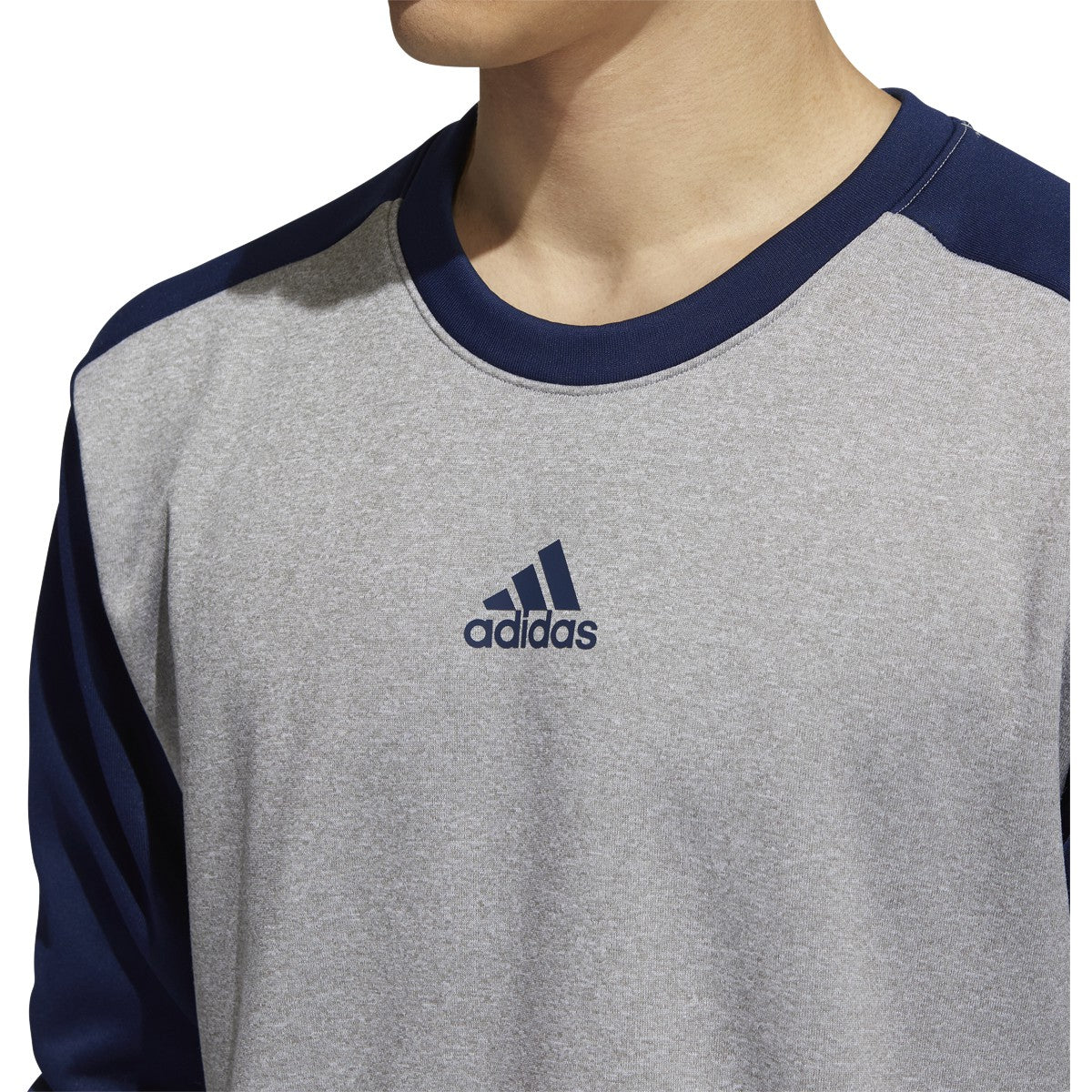 adidas Mens Team Issue Long Sleeve Crew Shirt