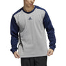 adidas Mens Team Issue Long Sleeve Crew Shirt