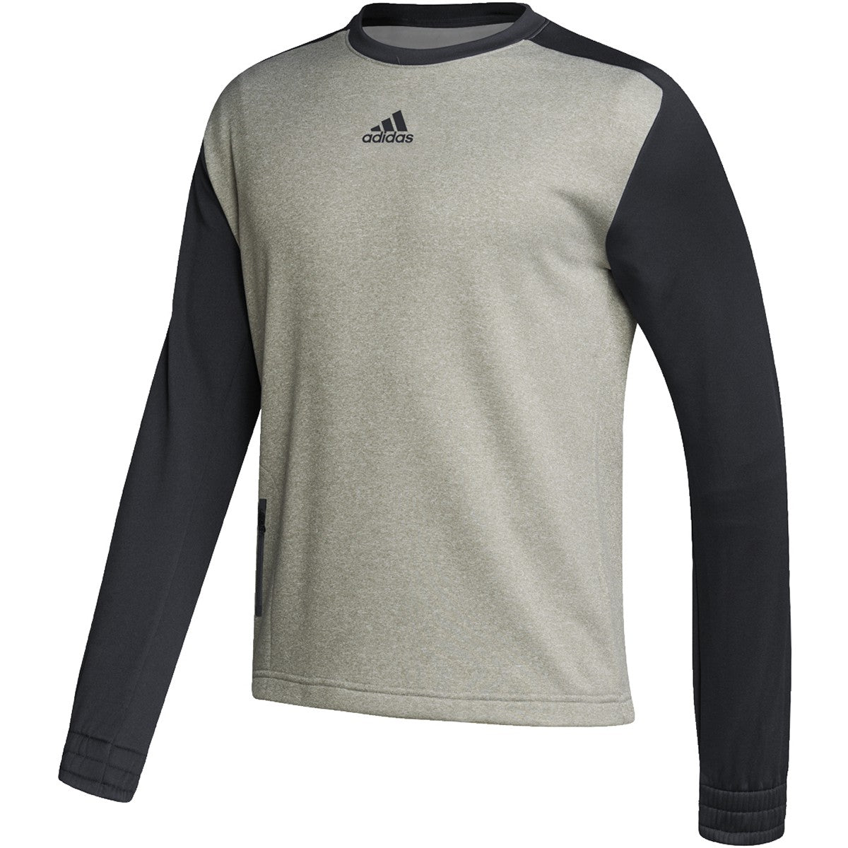 adidas Mens Team Issue Long Sleeve Crew Shirt