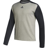 adidas Mens Team Issue Long Sleeve Crew Shirt