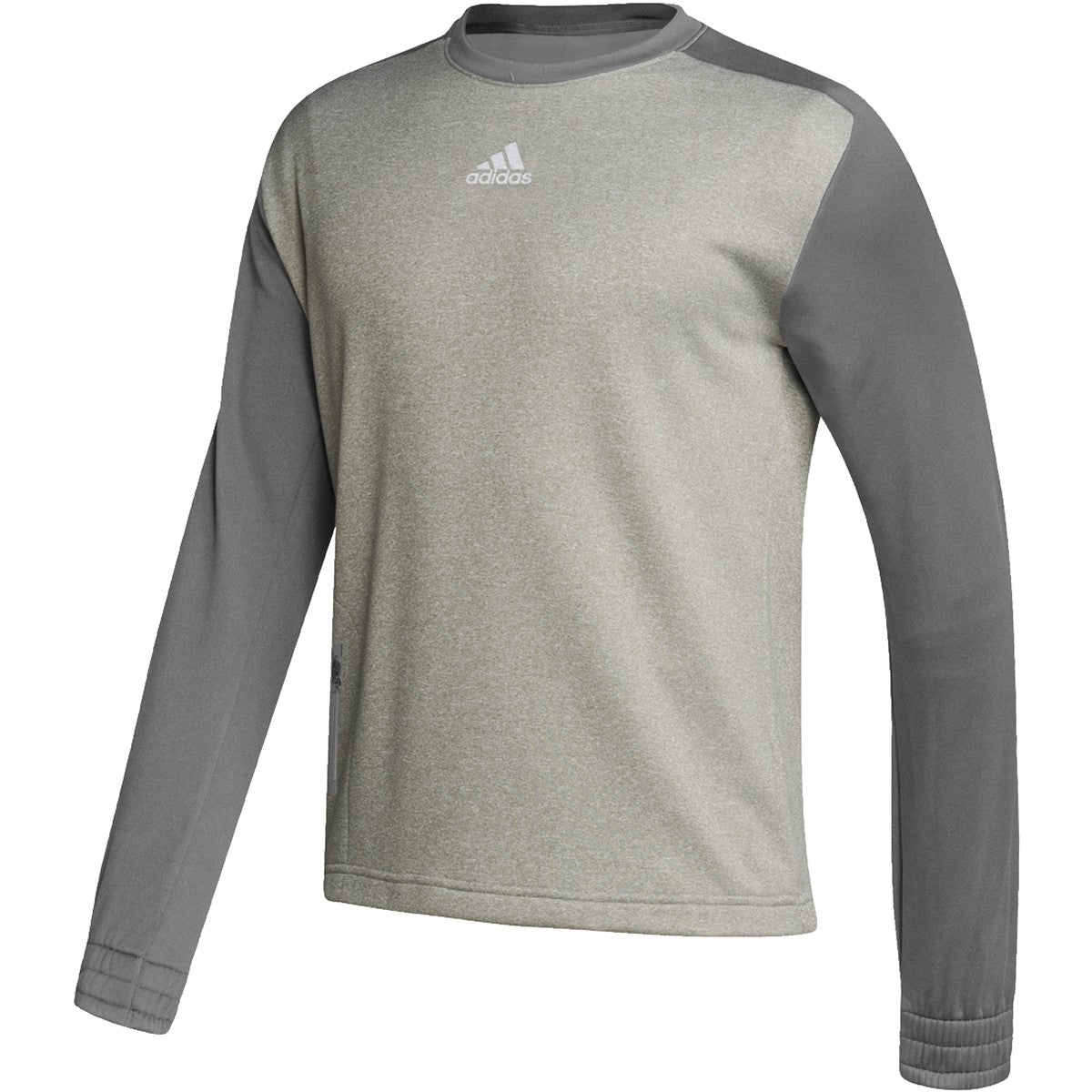 adidas Mens Team Issue Long Sleeve Crew Shirt