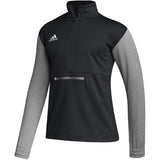 adidas Mens Team issue 1/4 Zip Pullover