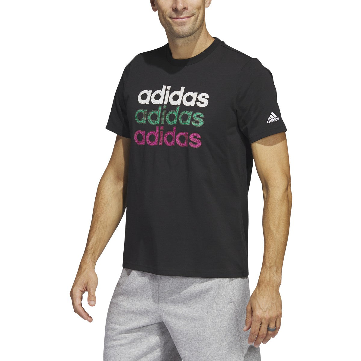 adidas Multiplicity Badge of Sport Mens T-Shirt