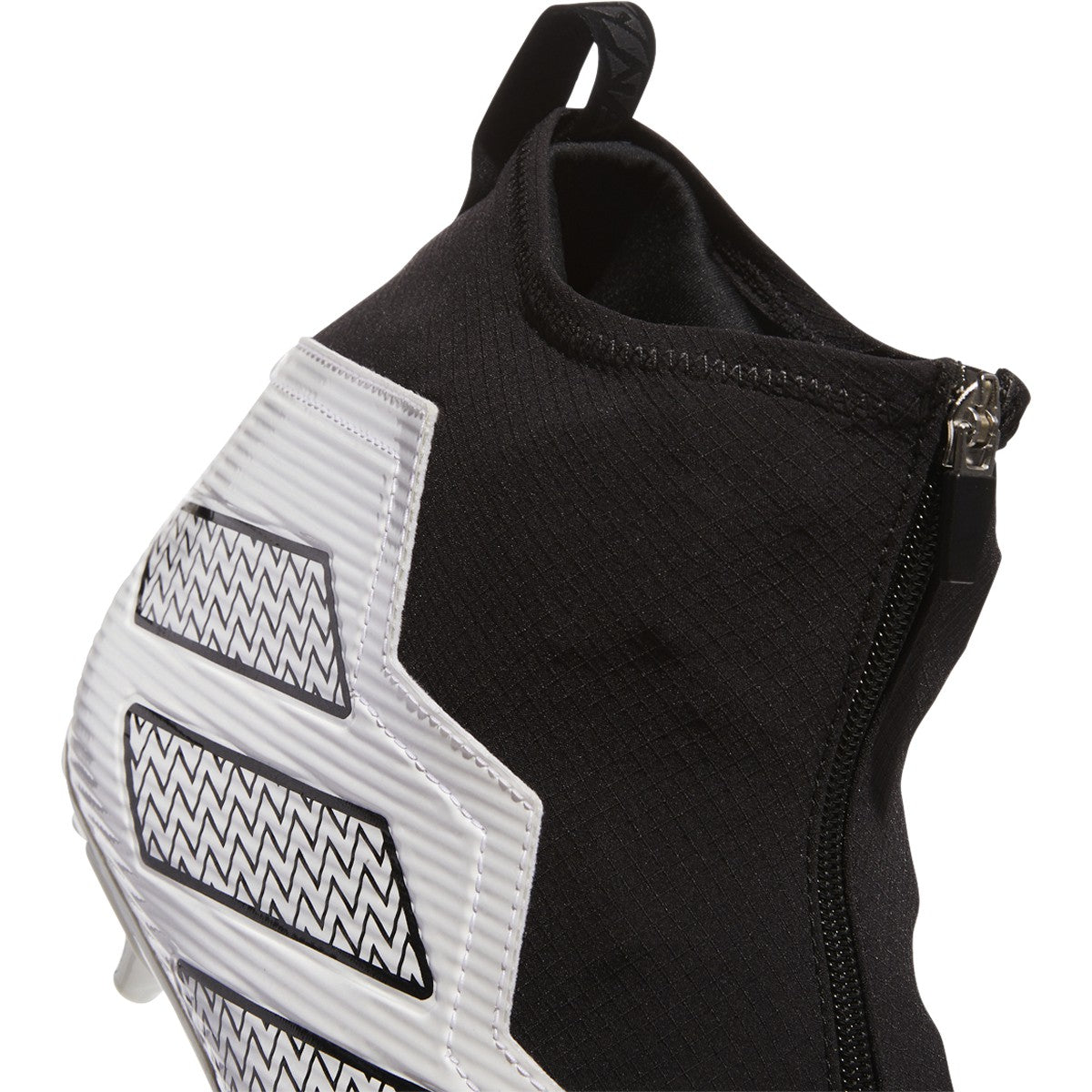 adidas Nasty Fly 2E Mens Team Football Cleat in Black and White