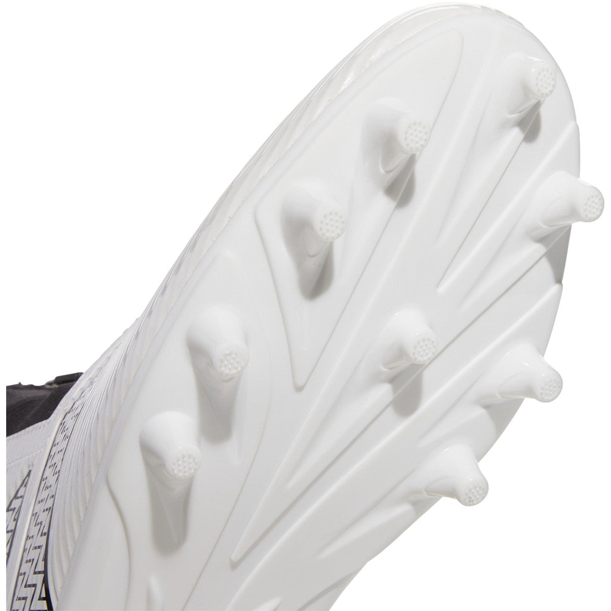 adidas Nasty Fly 2E Mens Team Football Cleat in Black and White