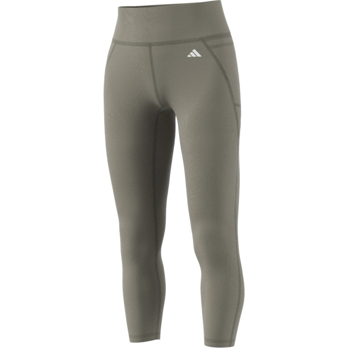 adidas Optime Stash Pocket High Waisted Seven Eighths Womens Training Leggings
