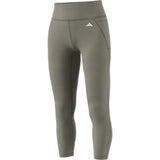adidas Optime Stash Pocket High Waisted Seven Eighths Womens Training Leggings