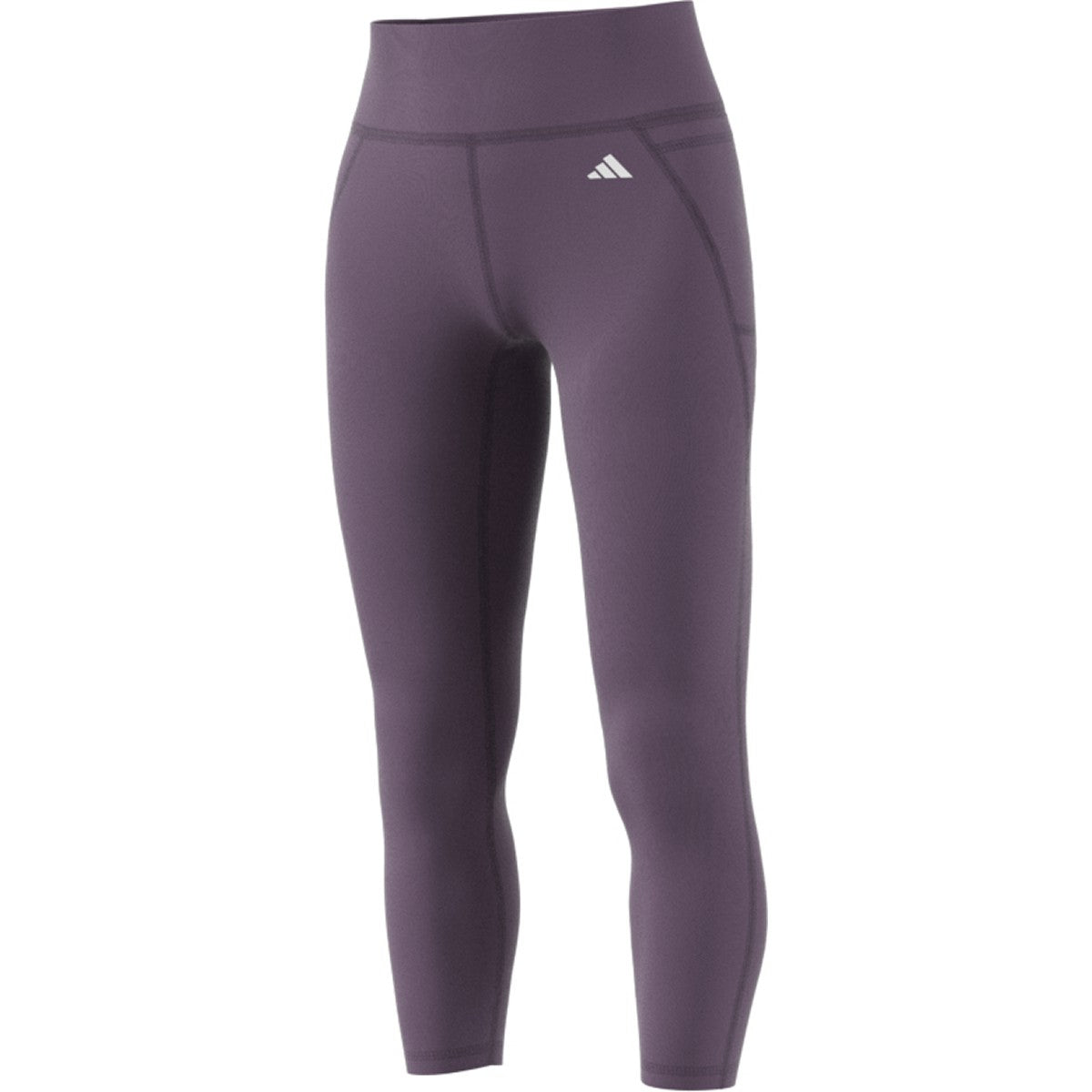 adidas Optime Stash Pocket High Waisted Seven Eighths Womens Training Leggings