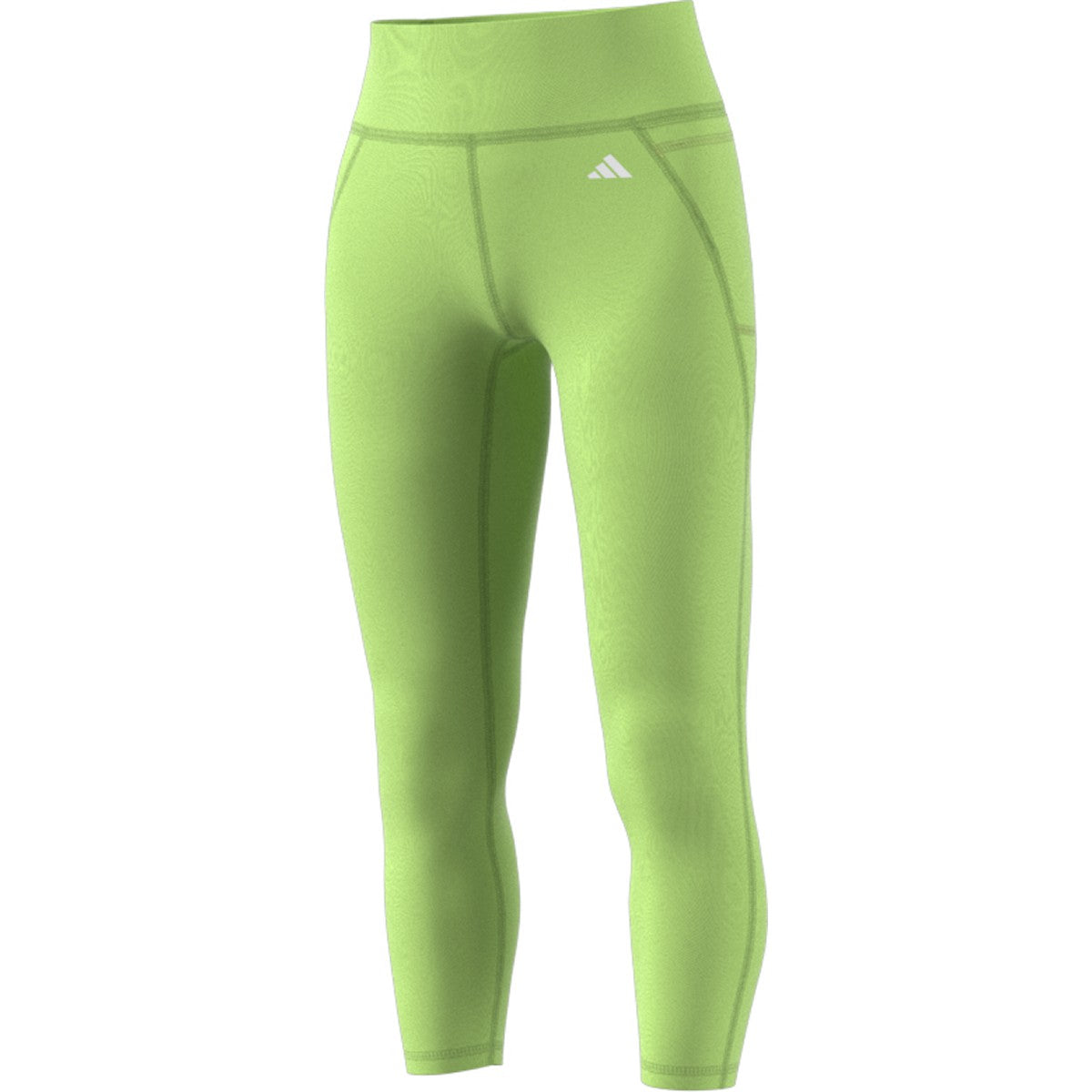 adidas Optime Stash Pocket High Waisted Seven Eighths Womens Training Leggings