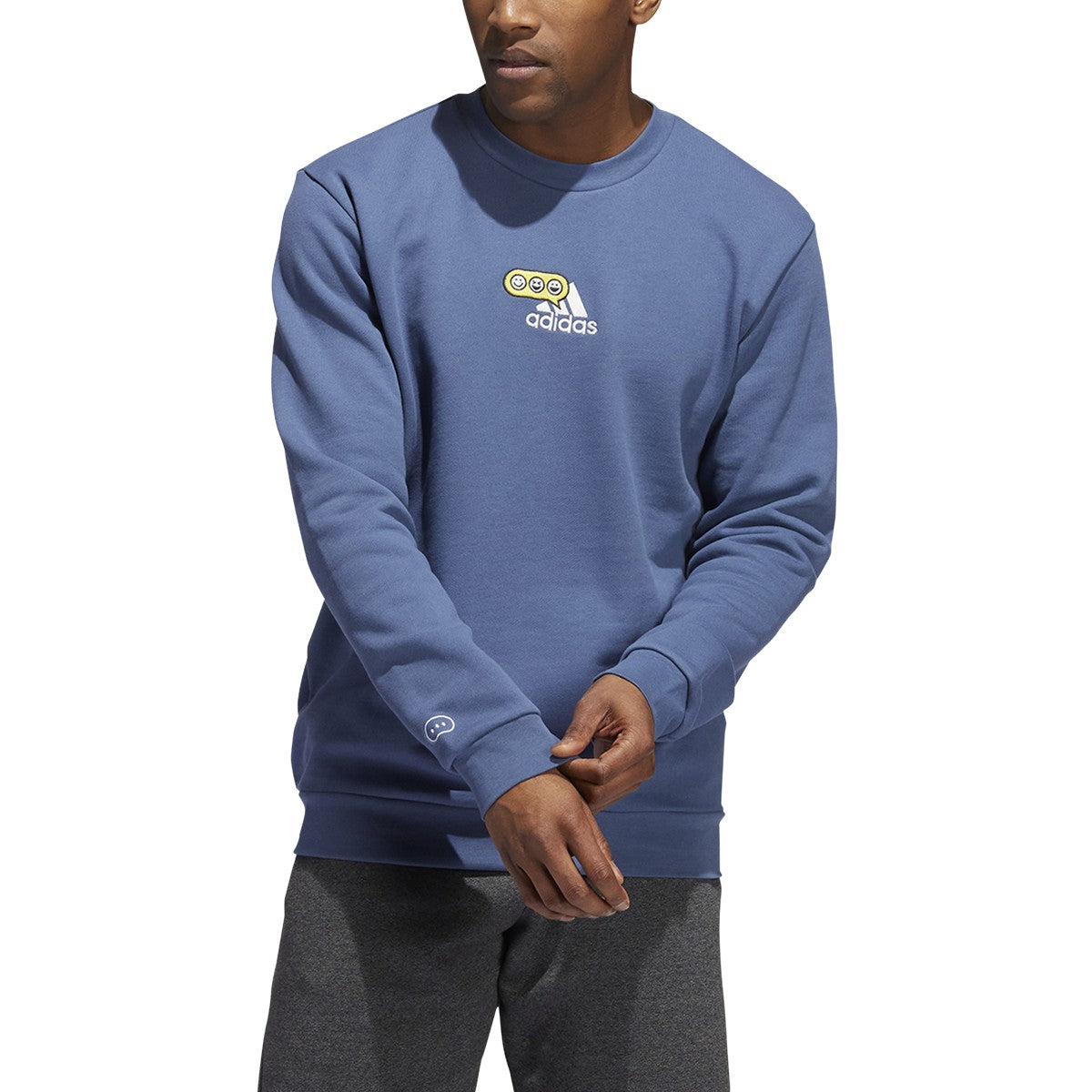 adidas Optimoticons Mens Graphic Crew Sweatshirt