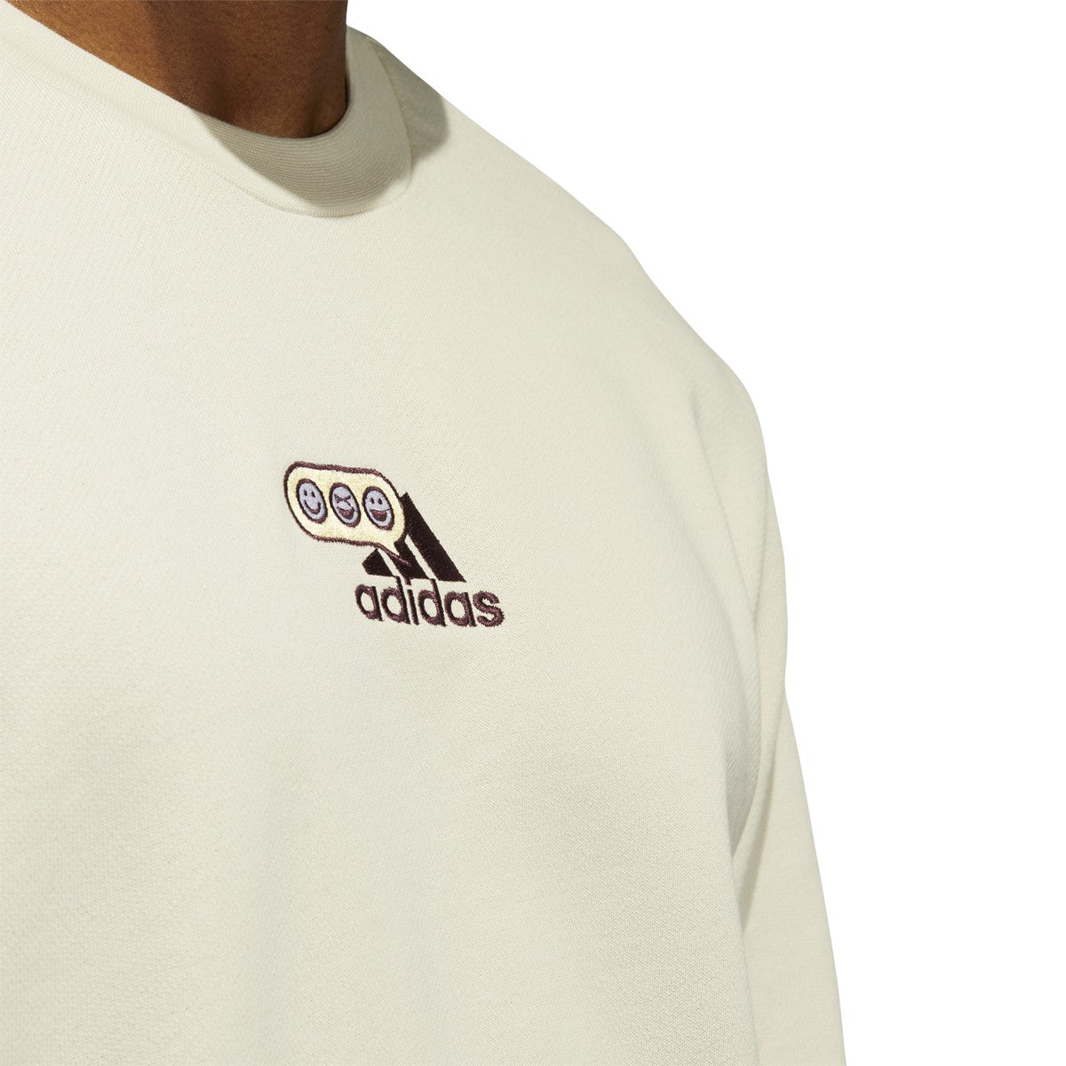 adidas Optimoticons Mens Graphic Crew Sweatshirt