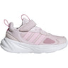adidas Ozelle Kids Running Shoes with Elastic Laces and Top Strap