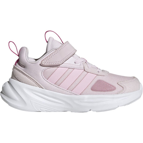 adidas Ozelle Kids Running Shoes with Elastic Laces and Top Strap