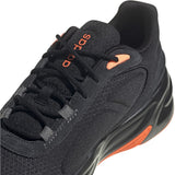 adidas Ozelle Mens Running Shoes in Black and Orange