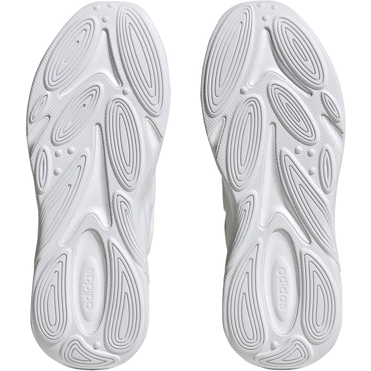 adidas Ozelle Womens Running Shoes in White and Gold