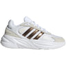 adidas Ozelle Womens Running Shoes in White and Gold