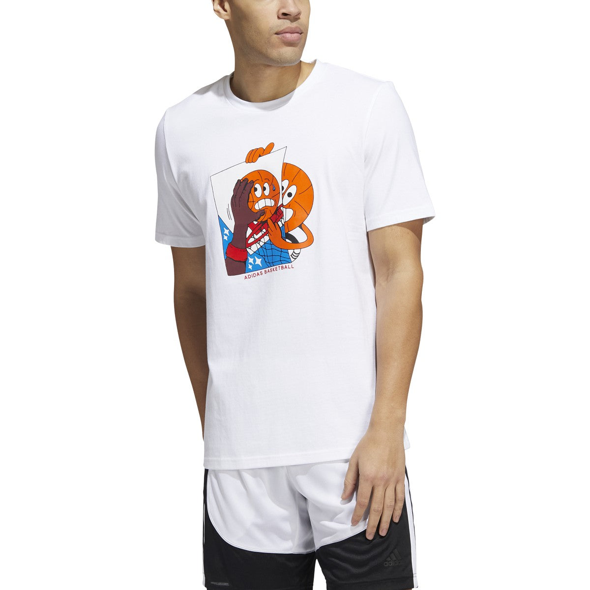 adidas Posterize Mens Basketball T-Shirt
