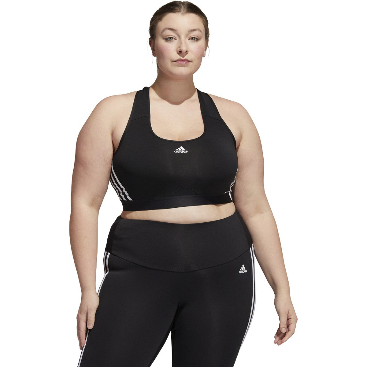 adidas Powerimpact Medium Support Training Plus Size Sports Bra
