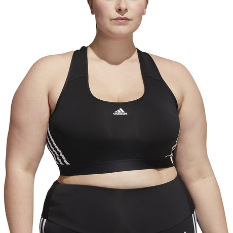 adidas Powerimpact Medium Support Training Plus Size Sports Bra