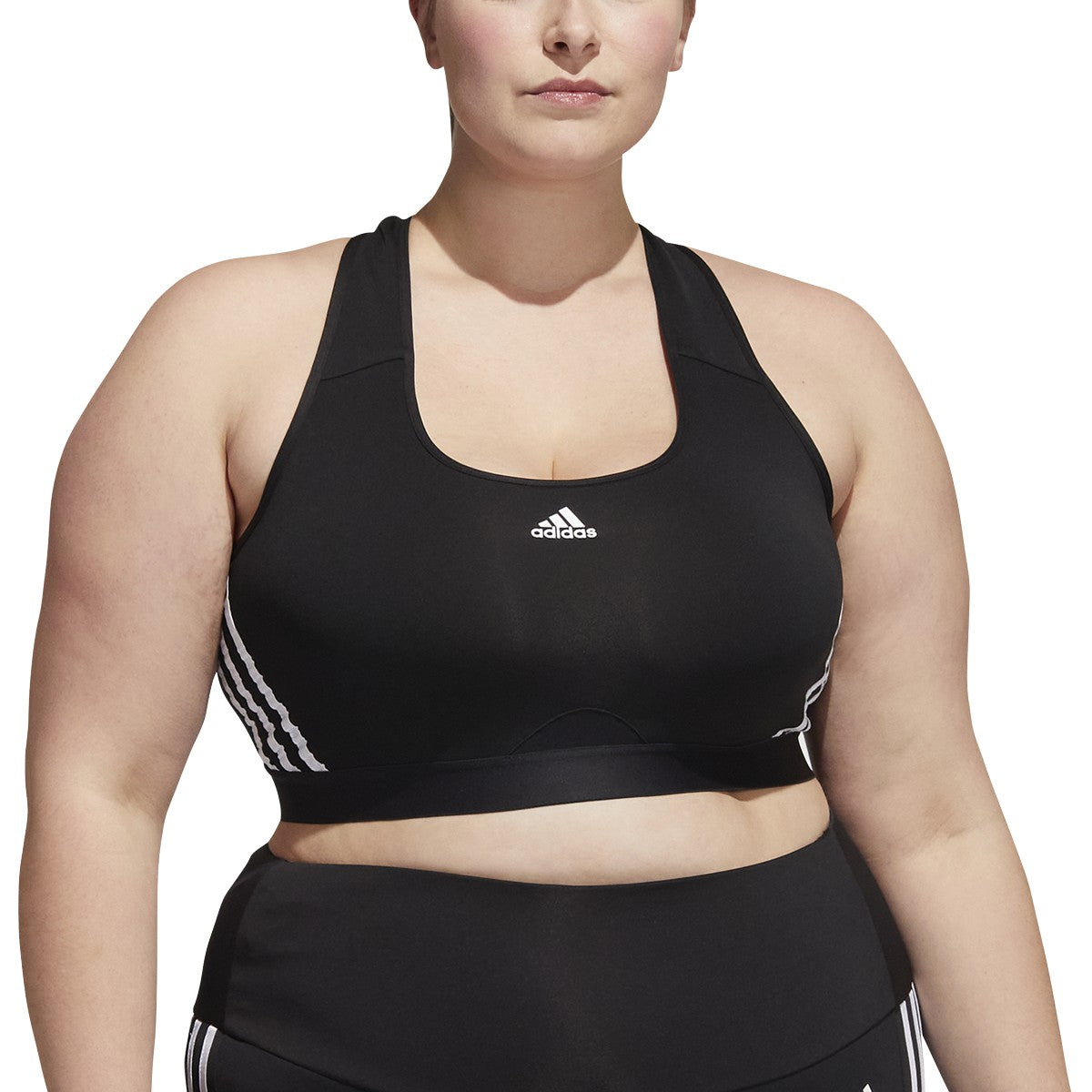 adidas Powerimpact Medium Support Training Plus Size Sports Bra