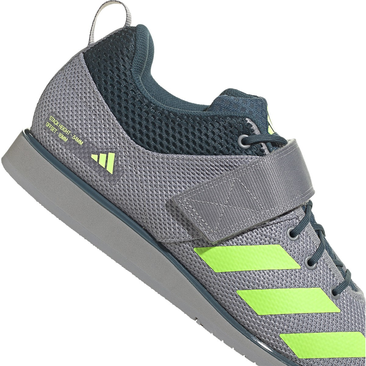 adidas Powerlift 5 Adult Weightlifting Shoes in Gray