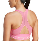 adidas Powerreact 3 Stripes Medium Support Womens Training Bra