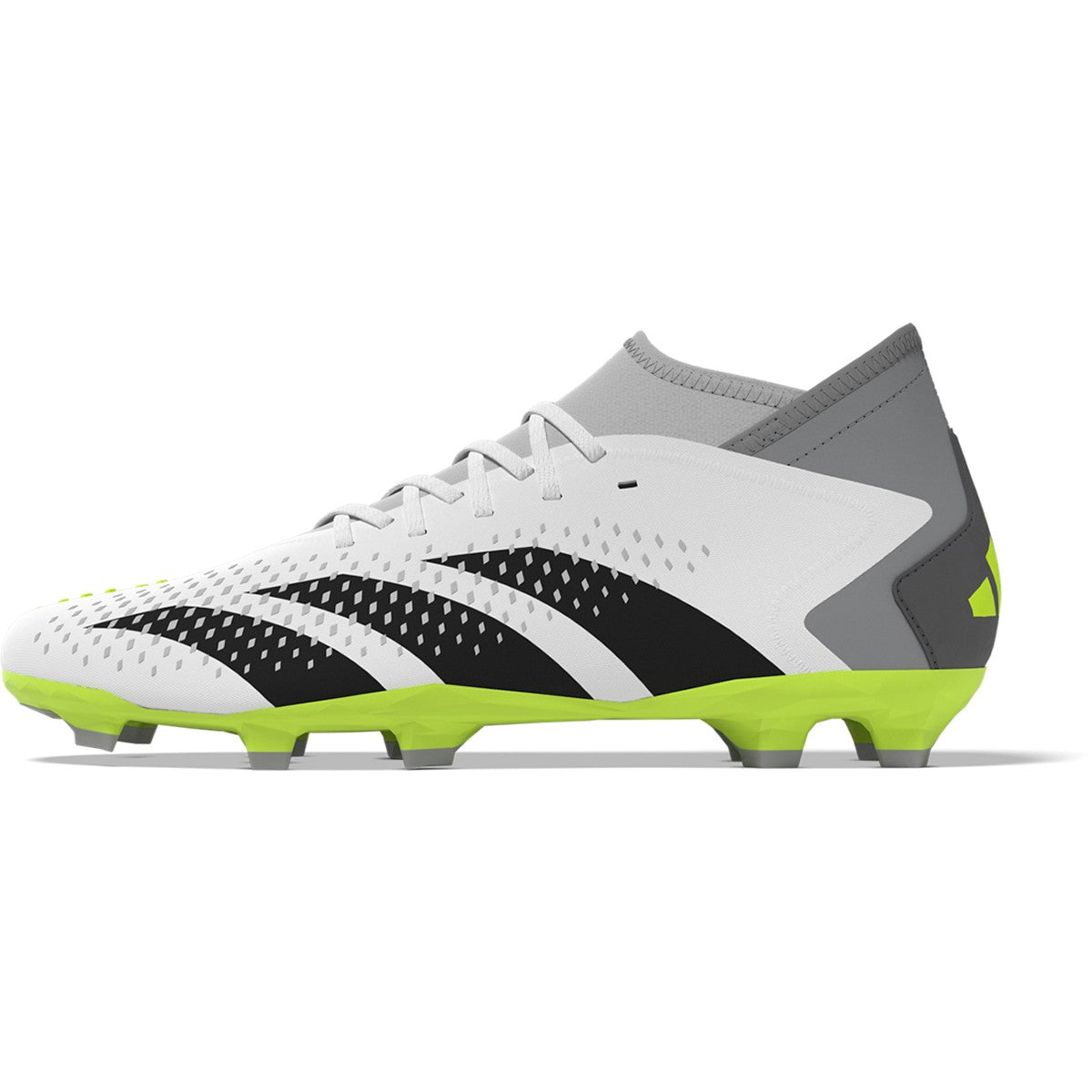 adidas Predator Accuracy.3 Firm Ground Adult Soccer Cleats with Mid-Cut Collar