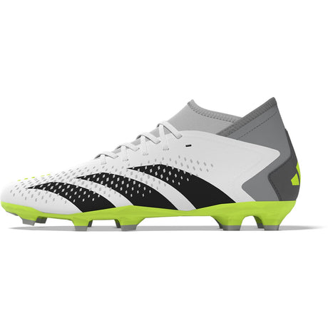 adidas Predator Accuracy.3 Firm Ground Adult Soccer Cleats with Mid-Cut Collar