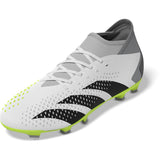 adidas Predator Accuracy.3 Firm Ground Adult Soccer Cleats with Mid-Cut Collar