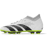 adidas Predator Accuracy.4 Flexible Ground Kids Soccer Cleats in White and Black