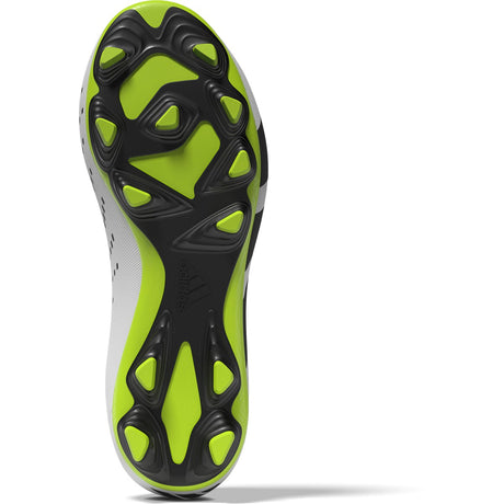 adidas Predator Accuracy.4 Flexible Ground Kids Soccer Cleats in White and Black