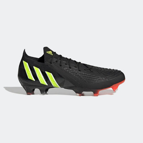 adidas Predator Edge. 1 Low Firm Ground Mens Soccer Cleat in Black