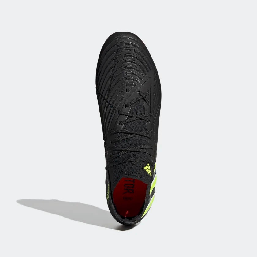 adidas Predator Edge. 1 Low Firm Ground Mens Soccer Cleat in Black
