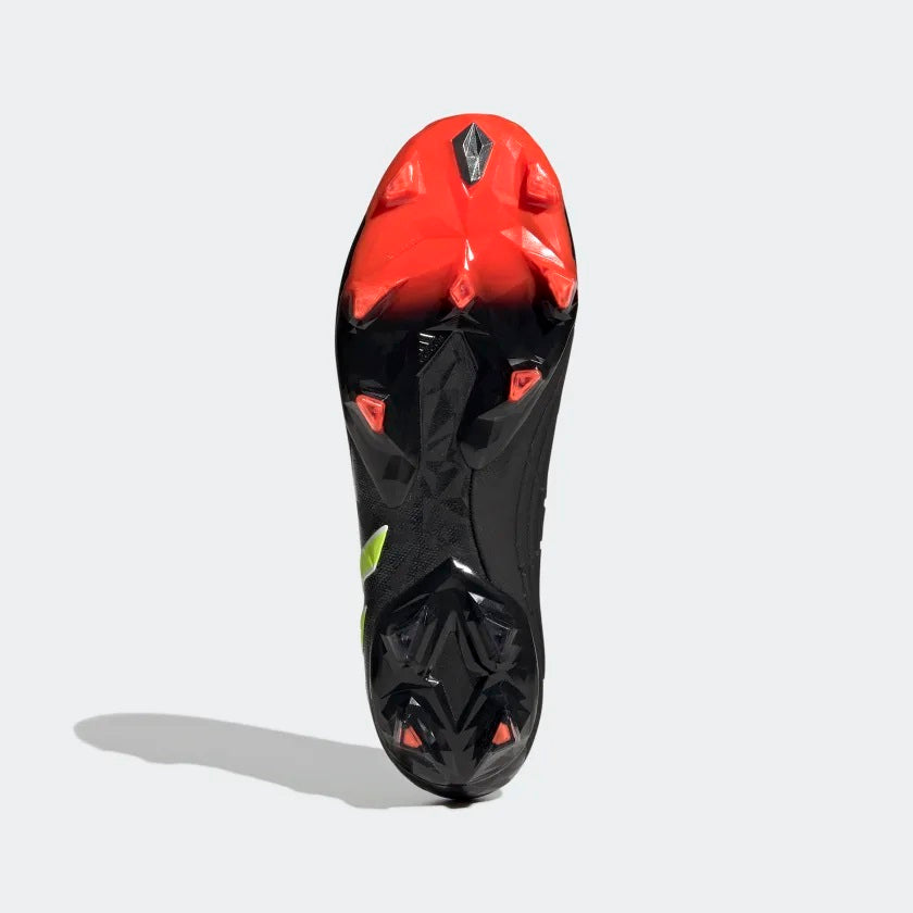 adidas Predator Edge. 1 Low Firm Ground Mens Soccer Cleat in Black