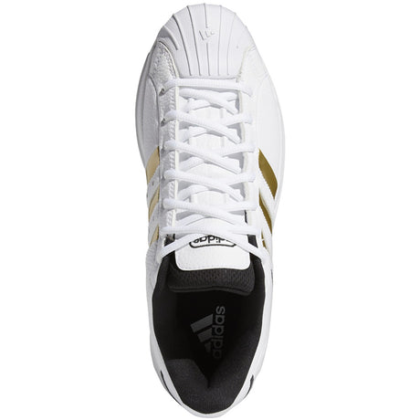 adidas Pro Model 2G Low Mens Basketball Shoes in White
