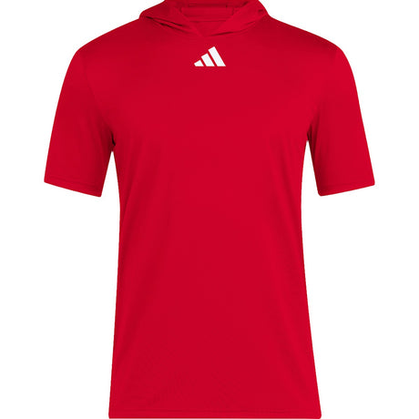 adidas Program Mens Short Sleeve Hoodie